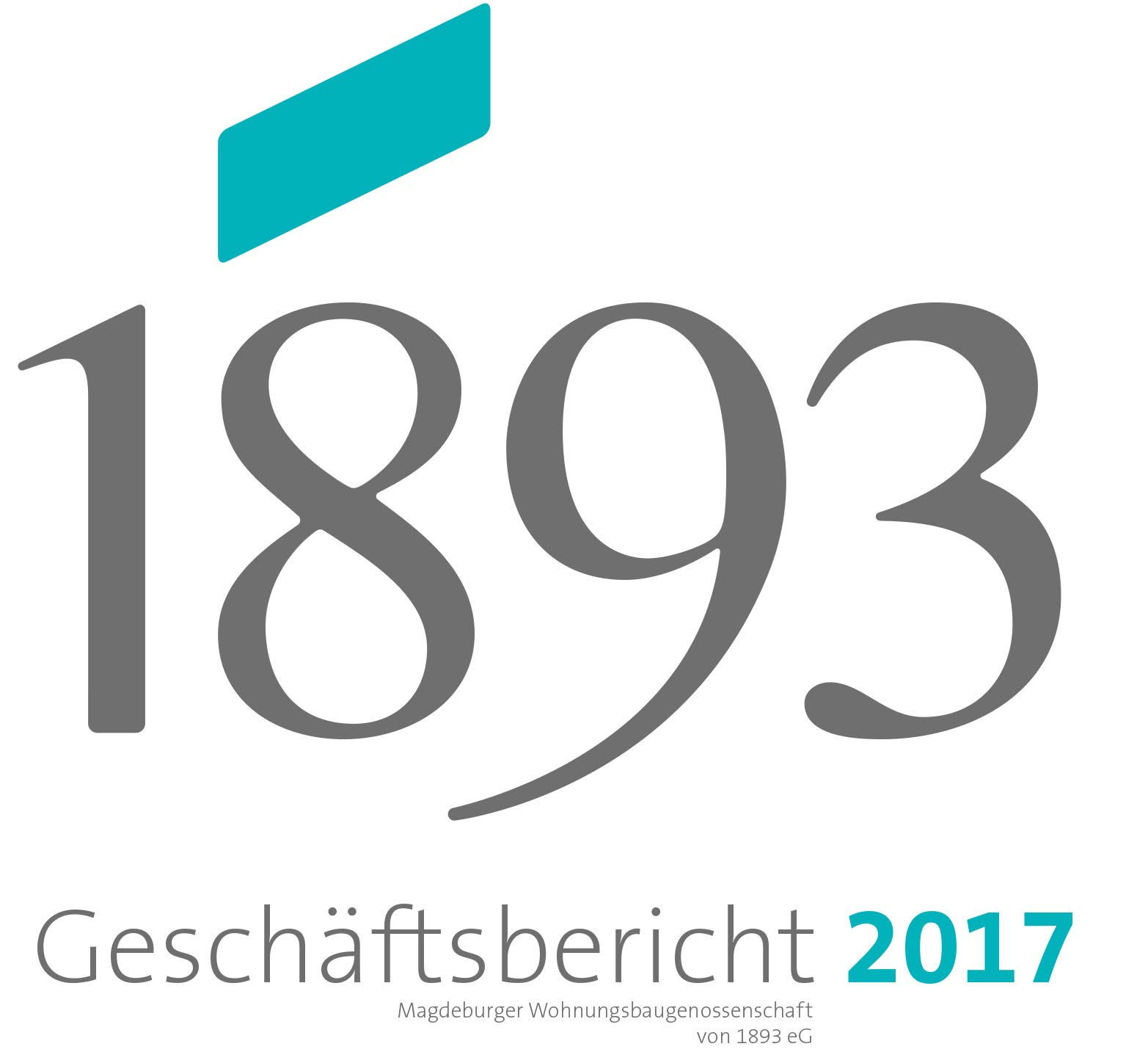 Geschäftsbericht von 2017 Titelblatt Geschäftsbericht der 1893 eG 2017